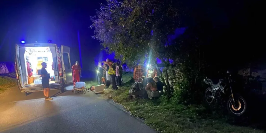 На Вінниччині підліток на мотоциклі зіткнувся з велосипедистом