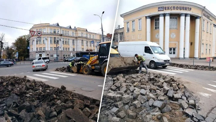 Ширину проїжджої частини зменшать до 4 метрів: у Вінниці стартував другий етап робіт на перехресті Соборної та Артинова