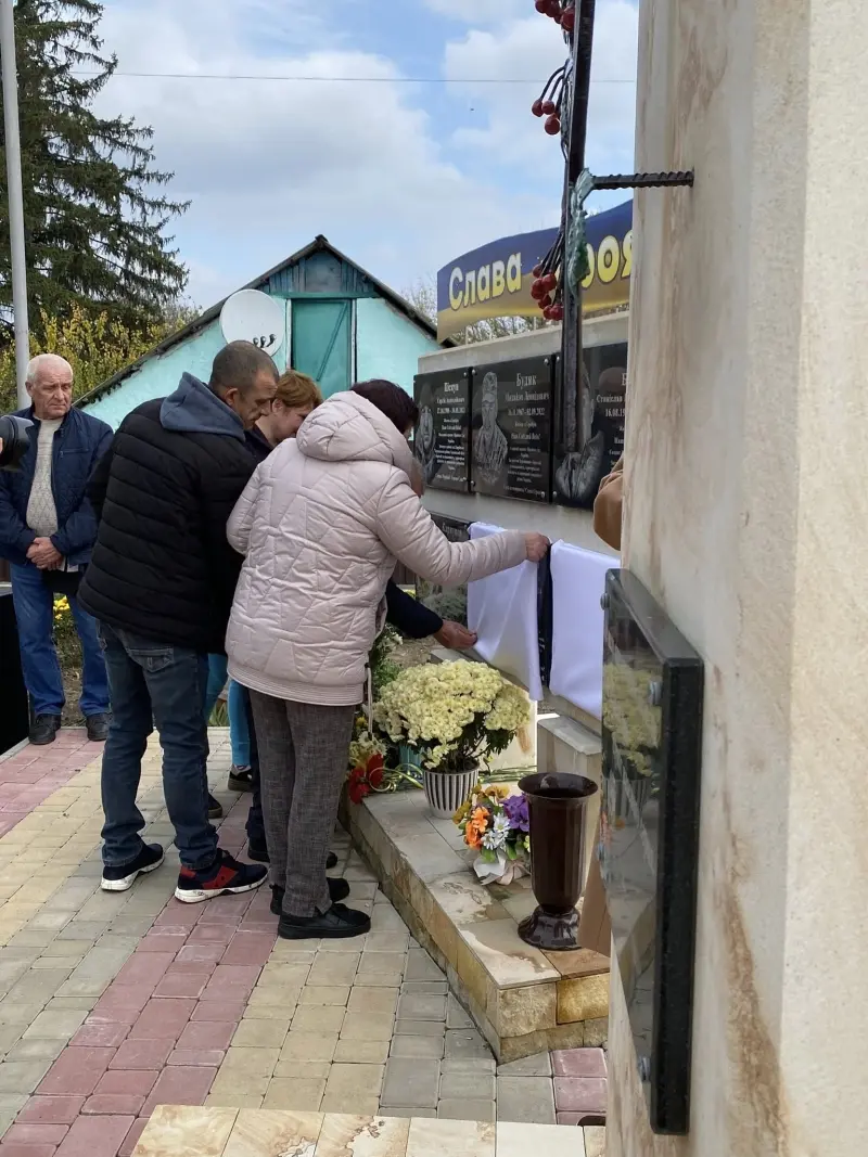 У Серебрії відкрили меморіальні дошки загиблим Захисникам України