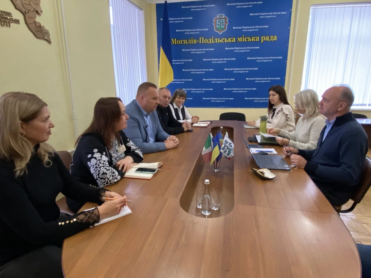 Делегація Могилів-Подільської міської ради взяла участь з представниками проєкту WASSER