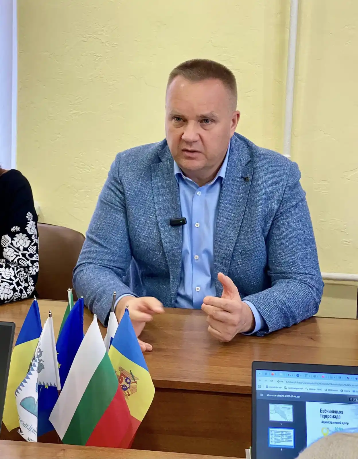 Делегація Могилів-Подільської міської ради взяла участь з представниками проєкту WASSER Делегація Могилів-Подільської міської ради взяла участь з представниками проєкту WASSER
