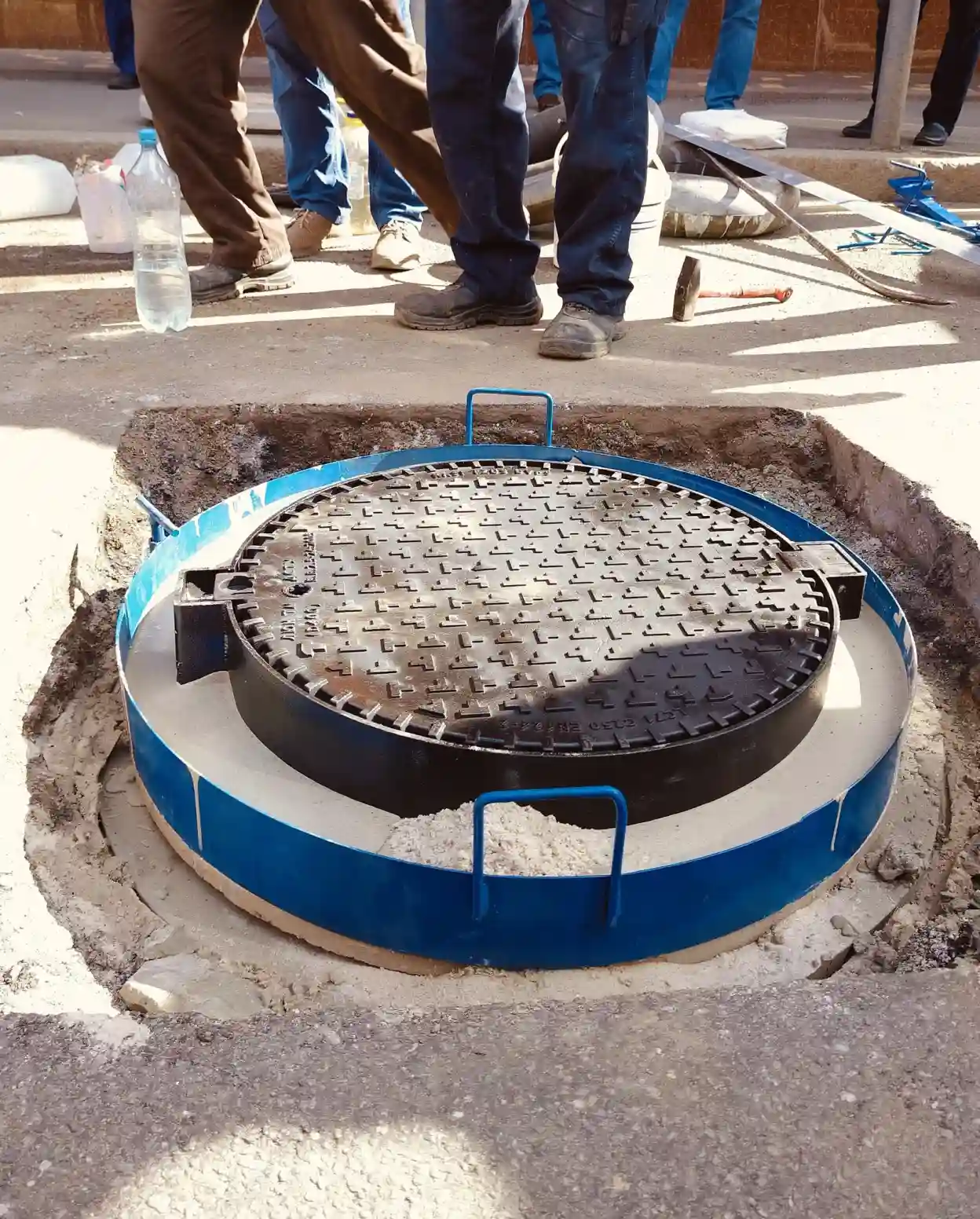 На Хмельницькому шосе у Вінниці встановлюють нові люки: яка вартість робіт