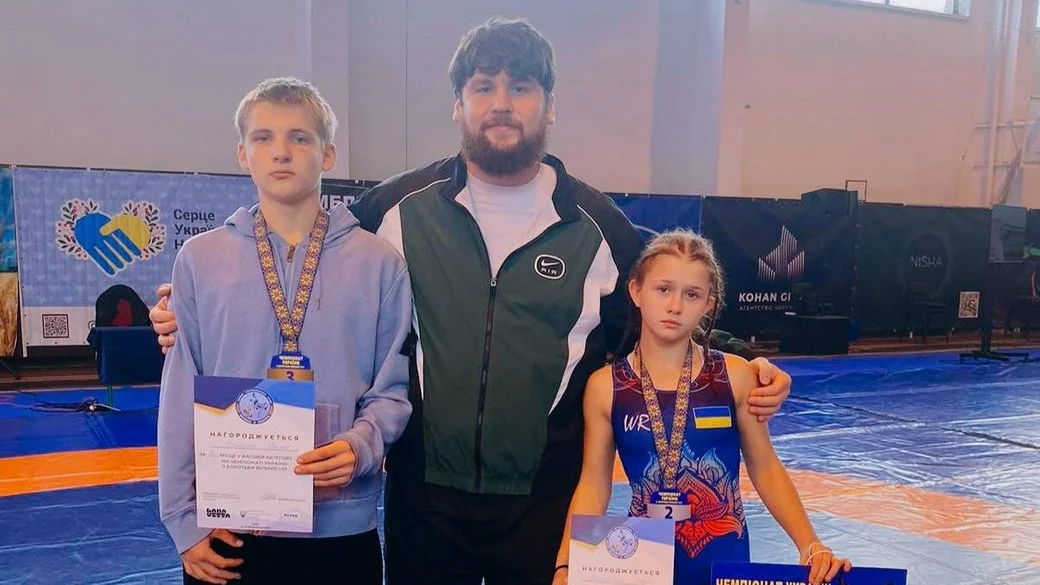 Вінничани здобули срібну та бронзову нагороди на чемпіонаті України з вільної боротьби
