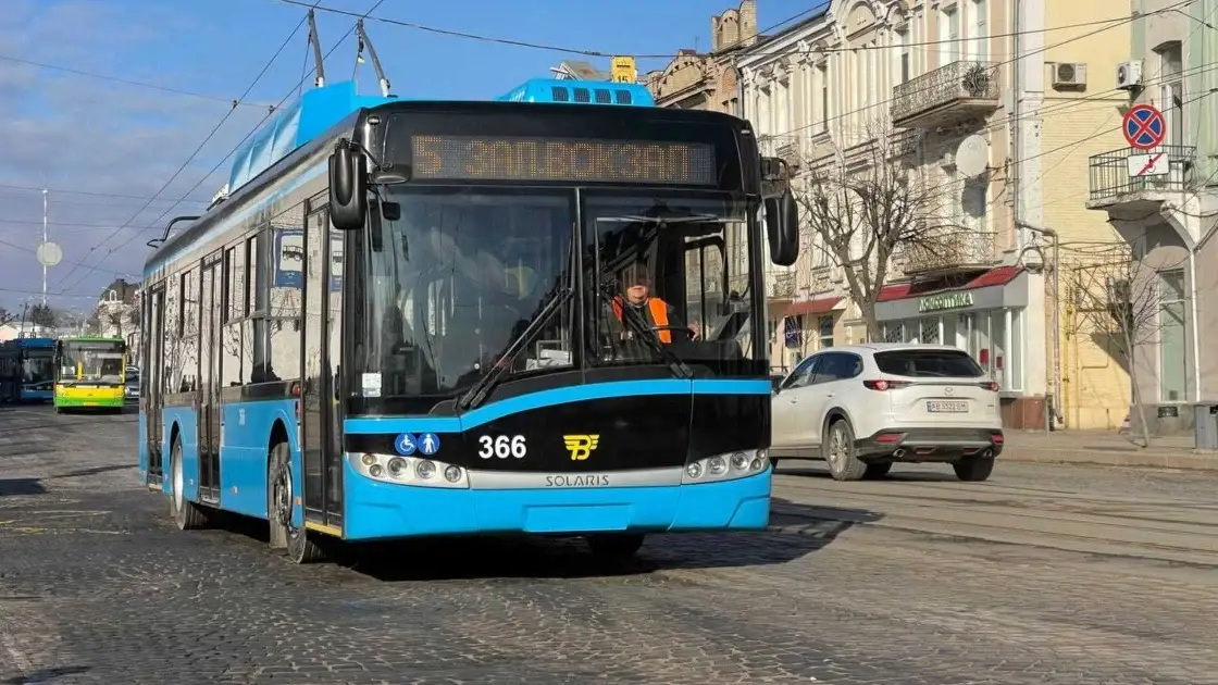 У Вінниці відбудеться навчання з організації роботи громадського транспорту у разі блекауту