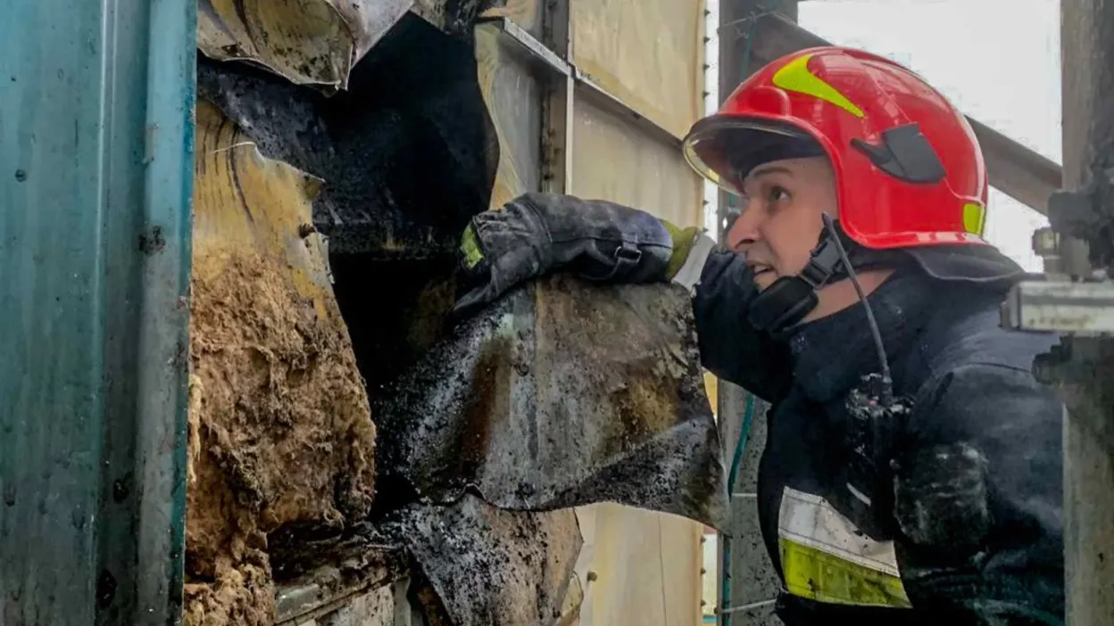 У Вінницькому районі ліквідували пожежу в зерносушарці