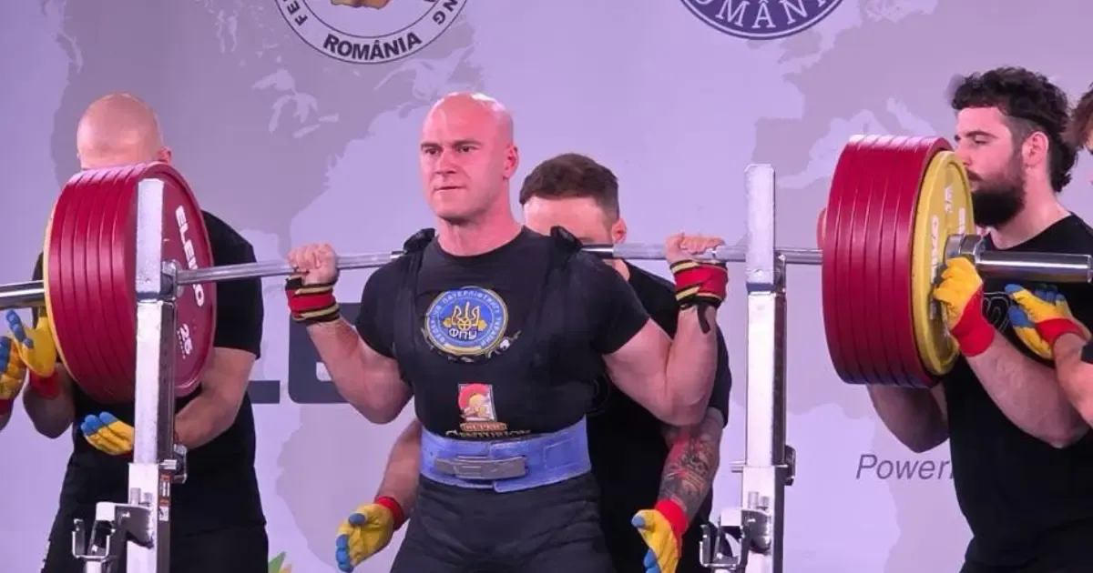 Вінничанин Віталій Коломієць став чемпіоном світу з пауерліфтингу