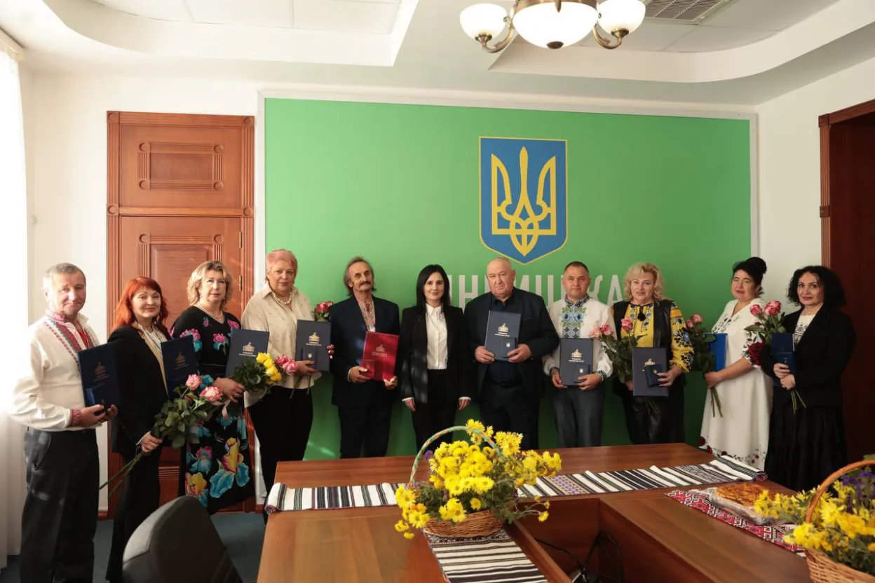 Працівники культури Могилів-Подільського району отримали Грамоти Верховної Ради України