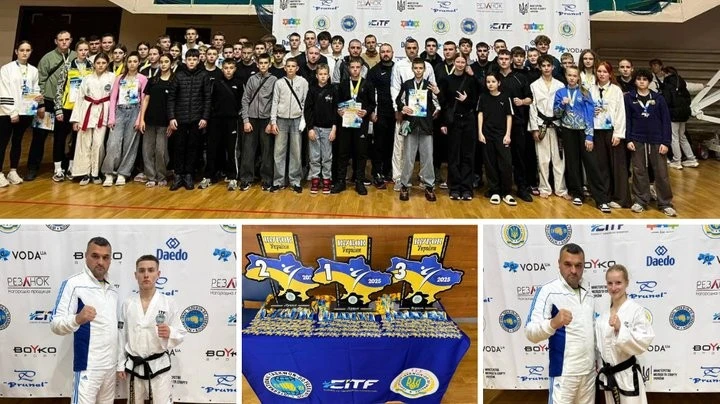 Вінничани вибороли призові місця на Кубку України з таеквон-до ІТФ у Луцьку