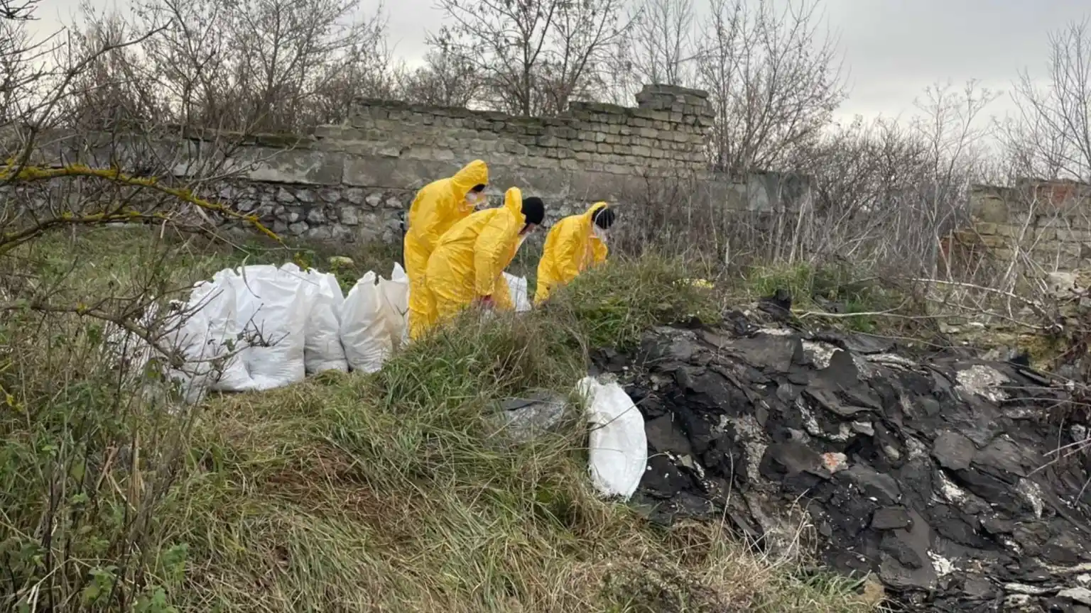 На Козятинщині утилізували небезпечні відходи пестицидів На Козятинщині утилізували небезпечні відходи пестицидів