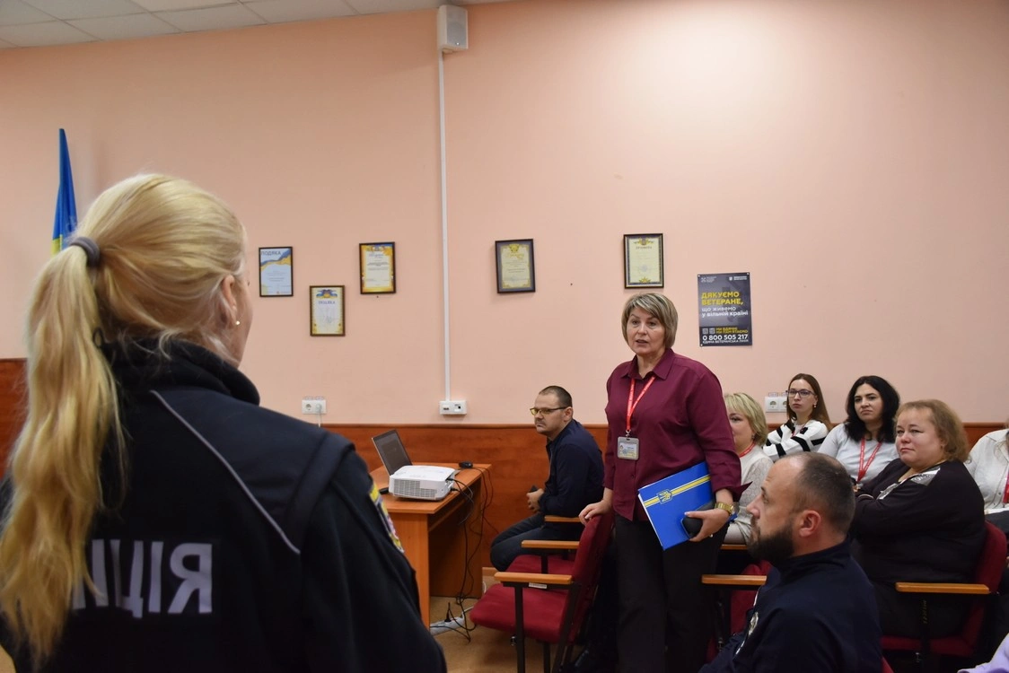 Для фахівців соціальної сфери Вінниці провели тренінг про роботу поліції з дотримання прав людини, протидії домашньому насильству та ювенальної превенції