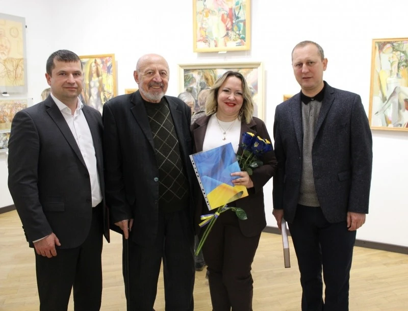 У Вінниці відкрилася персональна виставка заслуженого художника України