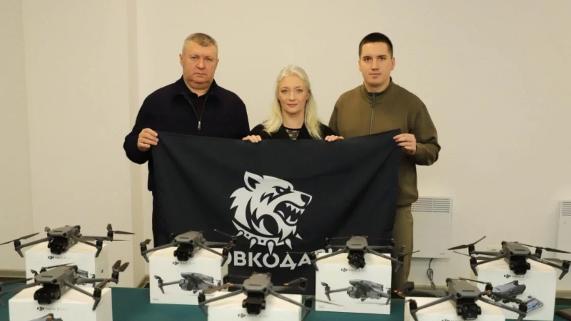 З Вінниччини — на передову: військовим передали «мавіки» DJI 3 Pr