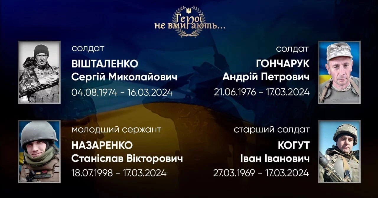 Вшановуємо пам’ять Героїв-земляків Вшановуємо пам’ять Героїв-земляків