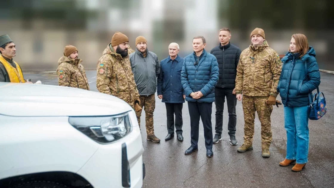 Бійці бригади «Червона калина» отримали чергову партію допомоги від команди гумштабу Бійці бригади «Червона калина» отримали чергову партію допомоги від команди гумштабу