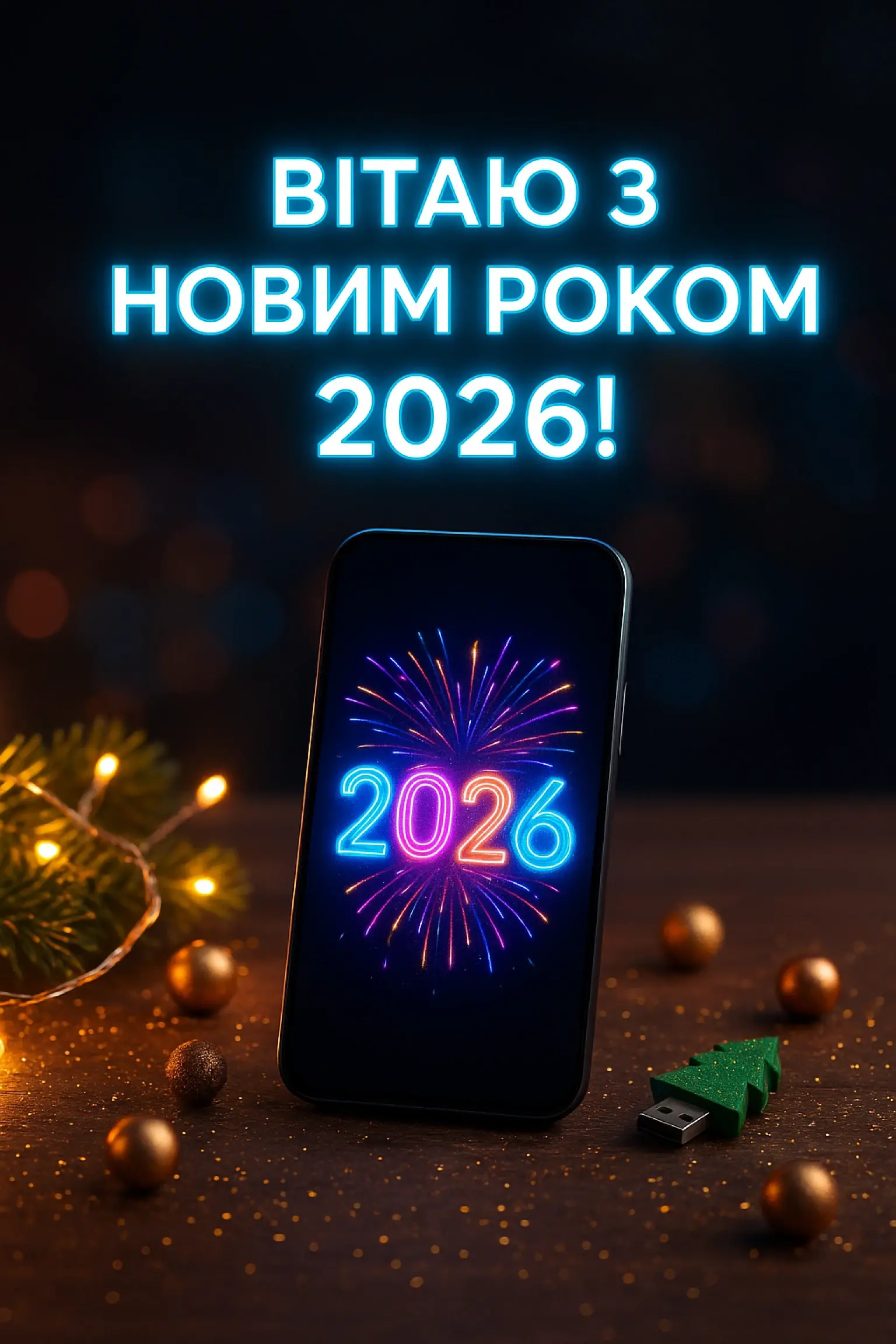 Прикольні привітання з новим роком 2026 Прикольні привітання з новим роком 2026