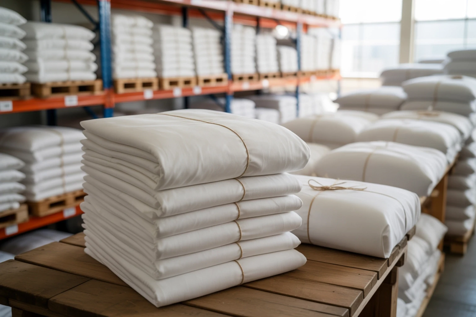 Бавовняні простирадла оптом: переваги та особливості