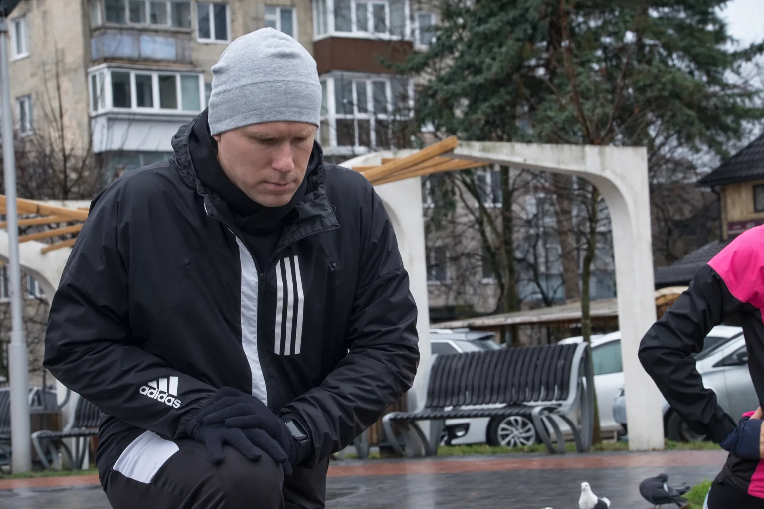 Ветеран з Вінниці, який втратив зір на війні, готується до марафону в Нью-Йорку