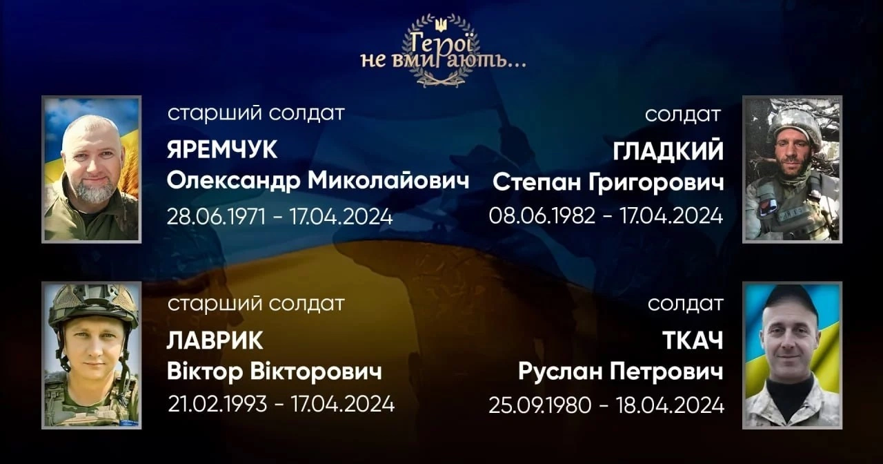 Вшановуємо пам’ять Героїв-земляків Вшановуємо пам’ять Героїв-земляків