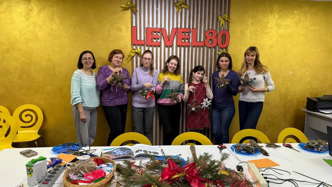 У Вінниці відбувся творчий майстерклас з виготовлення «Різдвяної зірки»