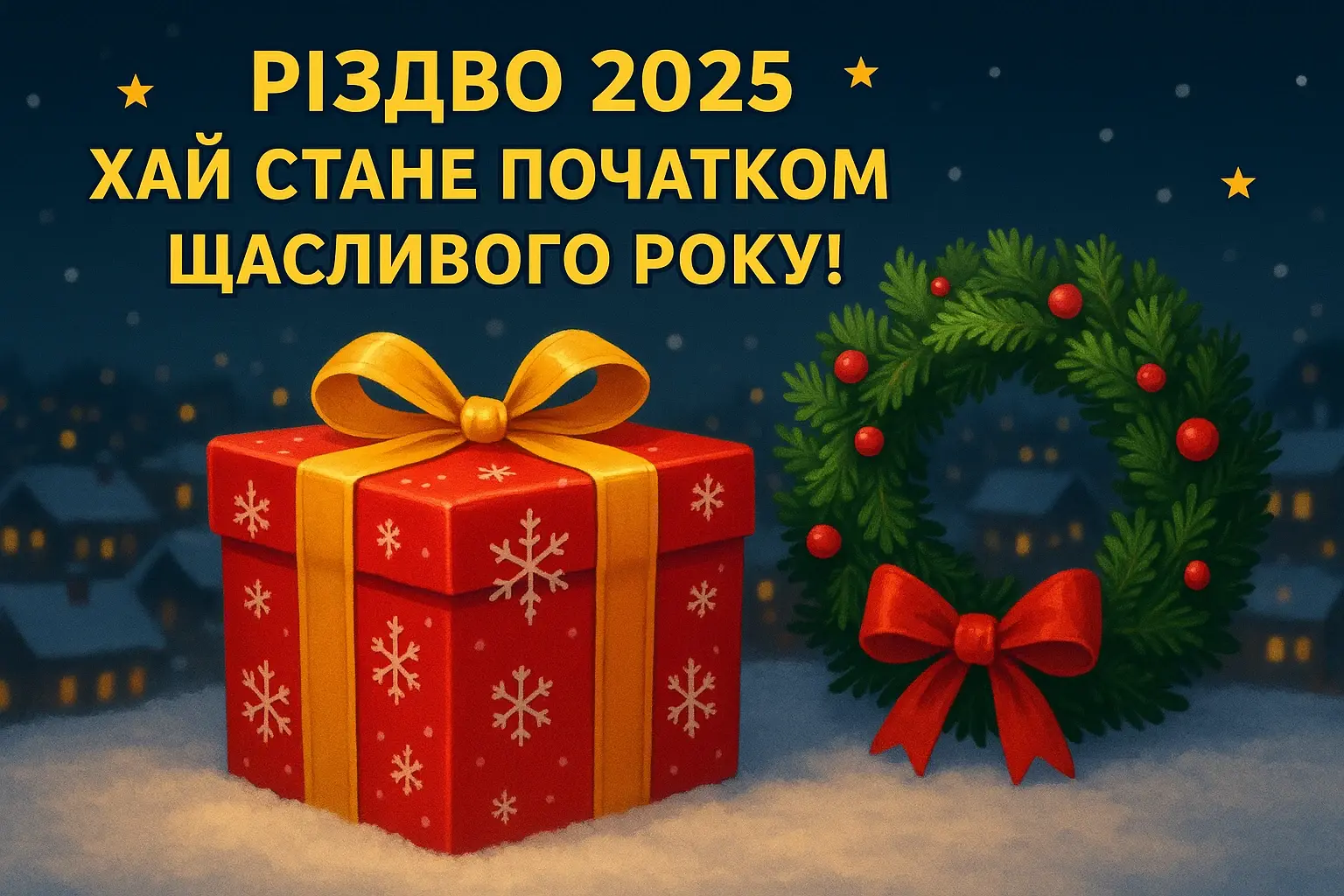 Привітання з різдвом 2025 Привітання з різдвом 2025