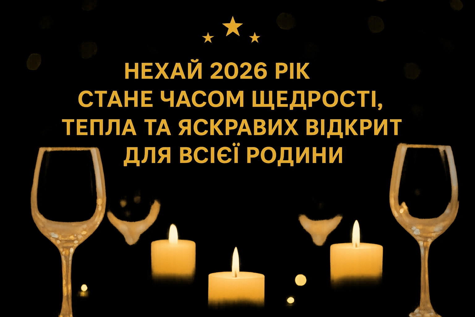 Привітання з прийдешнім новим роком 2026 Привітання з прийдешнім новим роком 2026