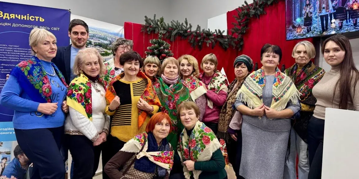 Святвечір далеко від дому: маріупольці зібралися на різдвяну зустріч у Вінниці