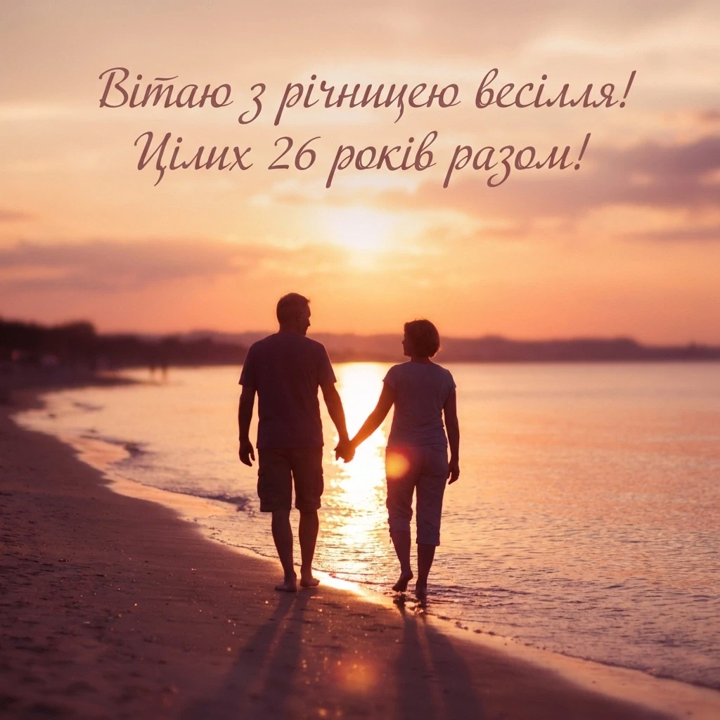 вітання з річницею весілля 26 років вітання з річницею весілля 26 років