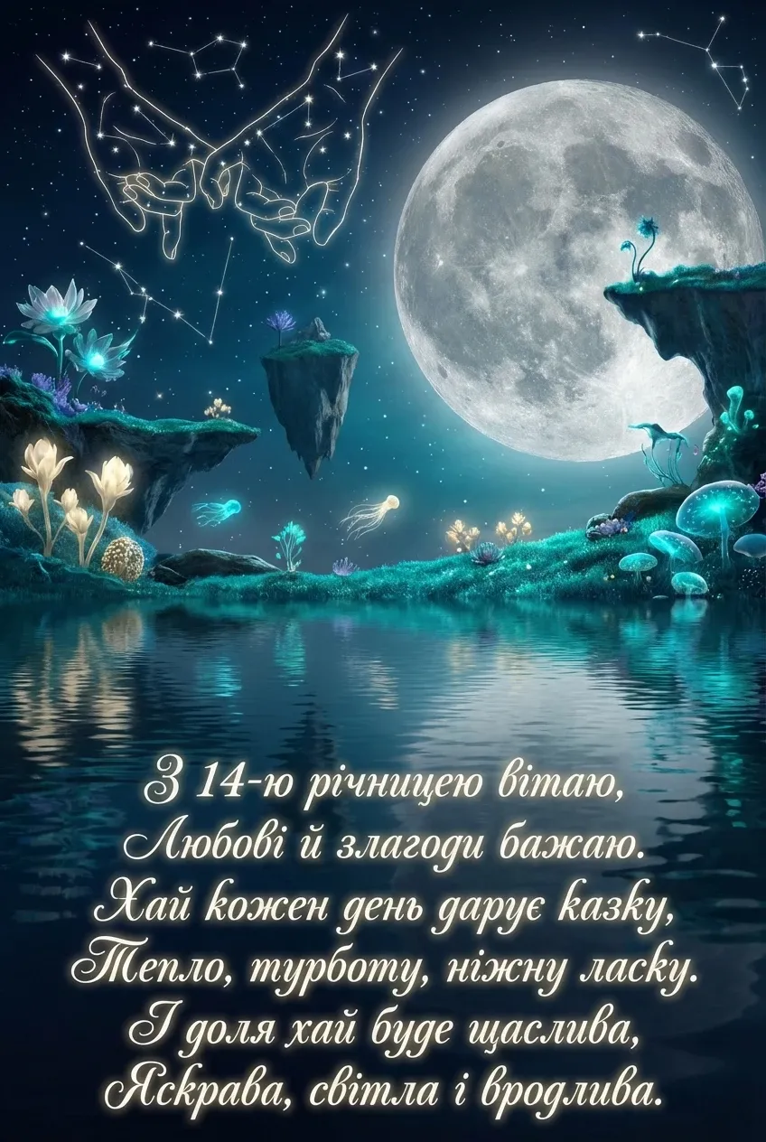 привітання з річницею весілля 14 років привітання з річницею весілля 14 років
