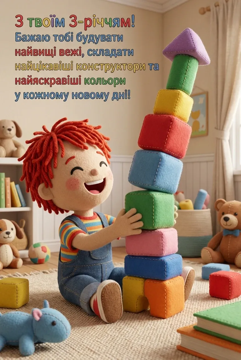 вітання з днем народження хлопчика 3 роки вітання з днем народження хлопчика 3 роки