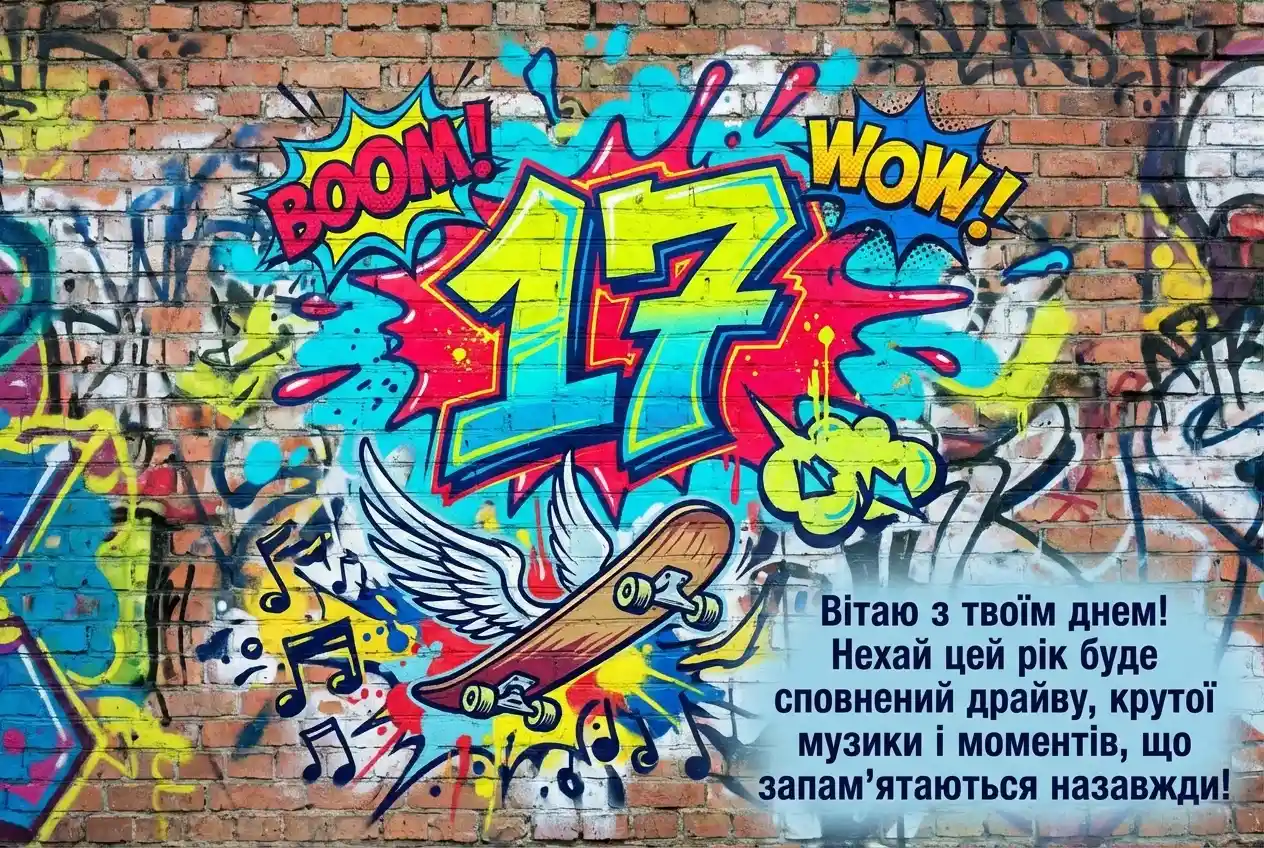 17 років з днем народження 17 років з днем народження