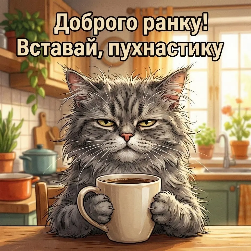 Доброго ранку: картинки з котиками для гарного настрою та затишку