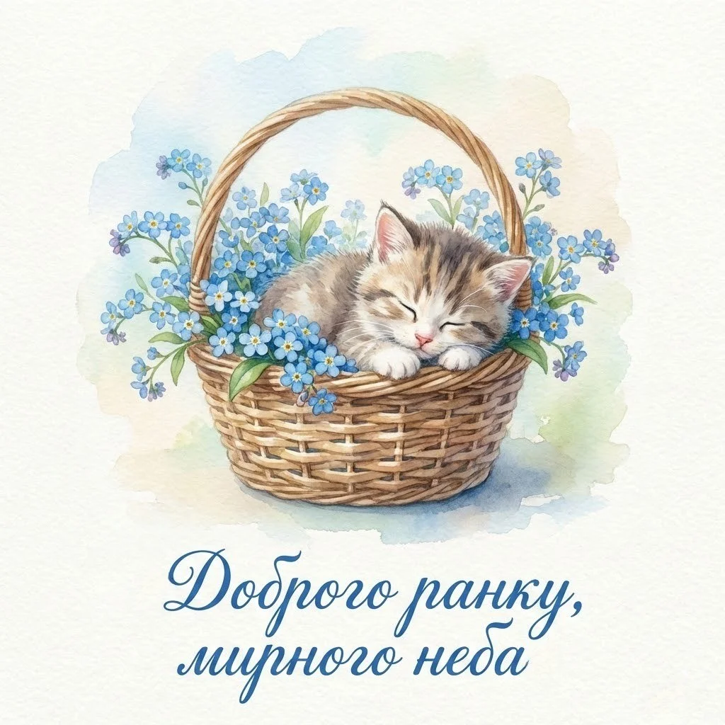 Доброго ранку: картинки з котиками для гарного настрою та затишку