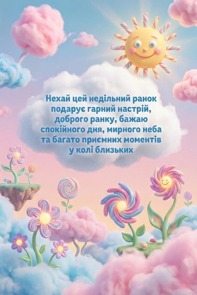 Доброго ранку, гарної неділі: душевні картинки та щирі побажання для найкращого вихідного
