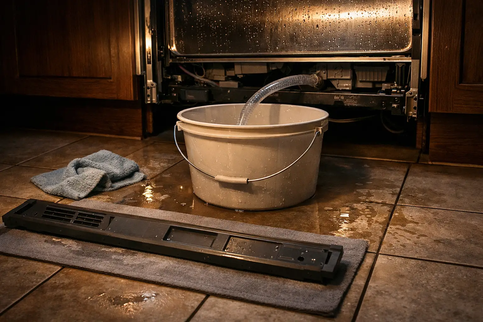 Як злити воду з посудомийної машини самостійно при виникненні засмічення або технічної несправності