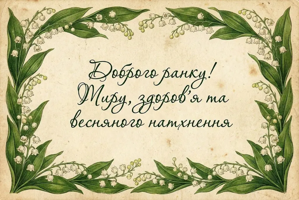 Доброго ранку: весна, картинки та найтепліші побажання для гарного настрою