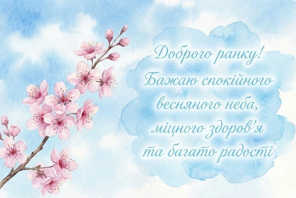 Доброго ранку: весна, картинки та найтепліші побажання для гарного настрою