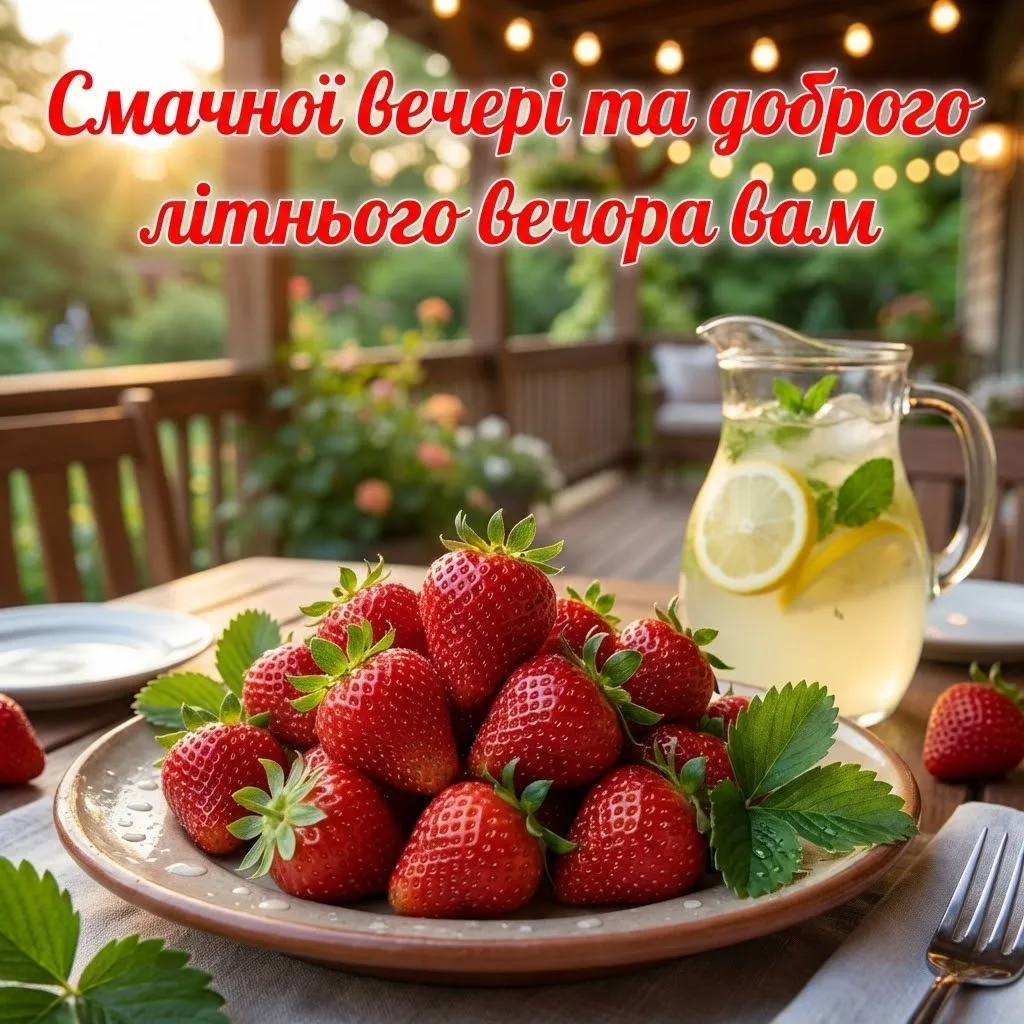 Доброго літнього вечора: красиві картинки та душевні листівки для гарного настрою