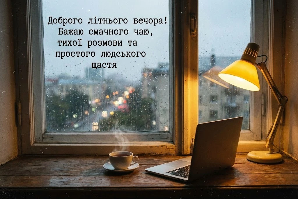 Доброго літнього вечора: красиві картинки та душевні листівки для гарного настрою