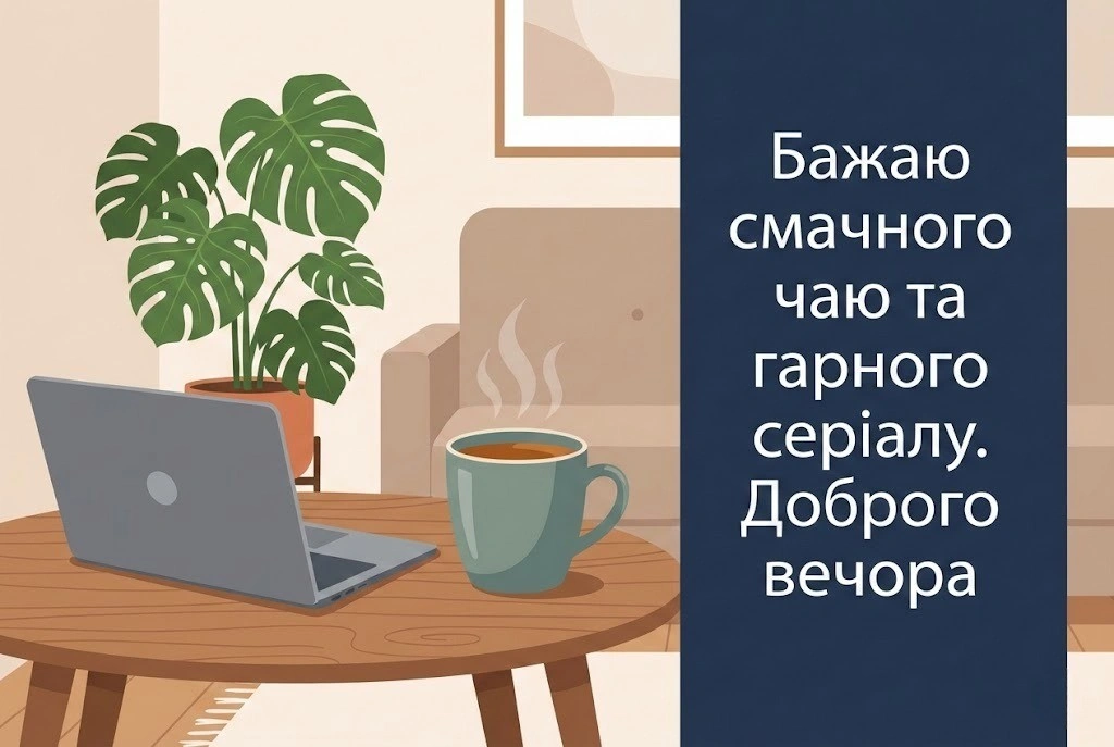 Вітання доброго вечора: душевні побажання та красиві картинки для затишного відпочинку!