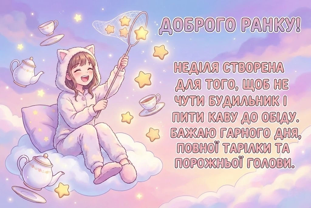 Доброго ранку та гарного дня: душевні вітання, красиві листівки та щирі побажання!