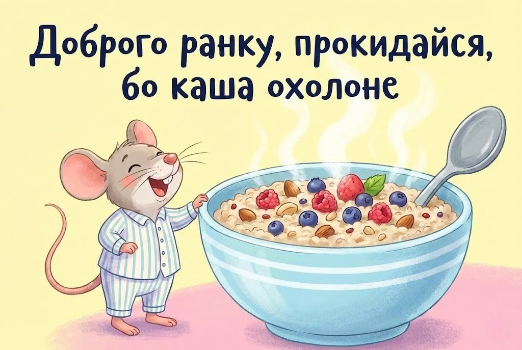 Доброго ранку: смішні та прикольні листівки для бадьорого настрою