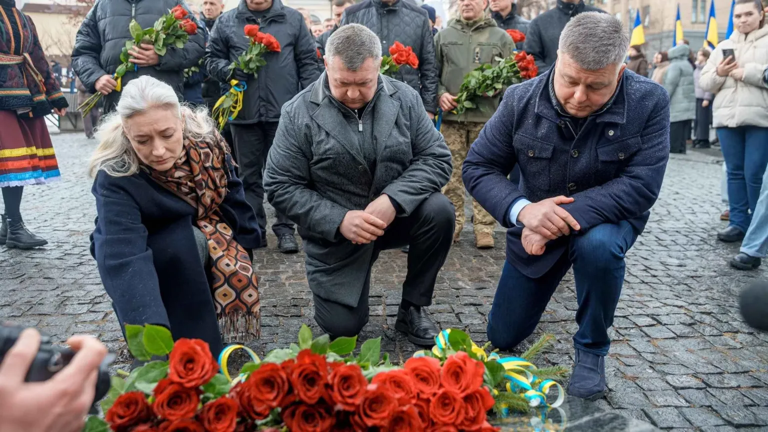 Вінниця вшанувала пам’ять захисників у четверті роковини великої війни