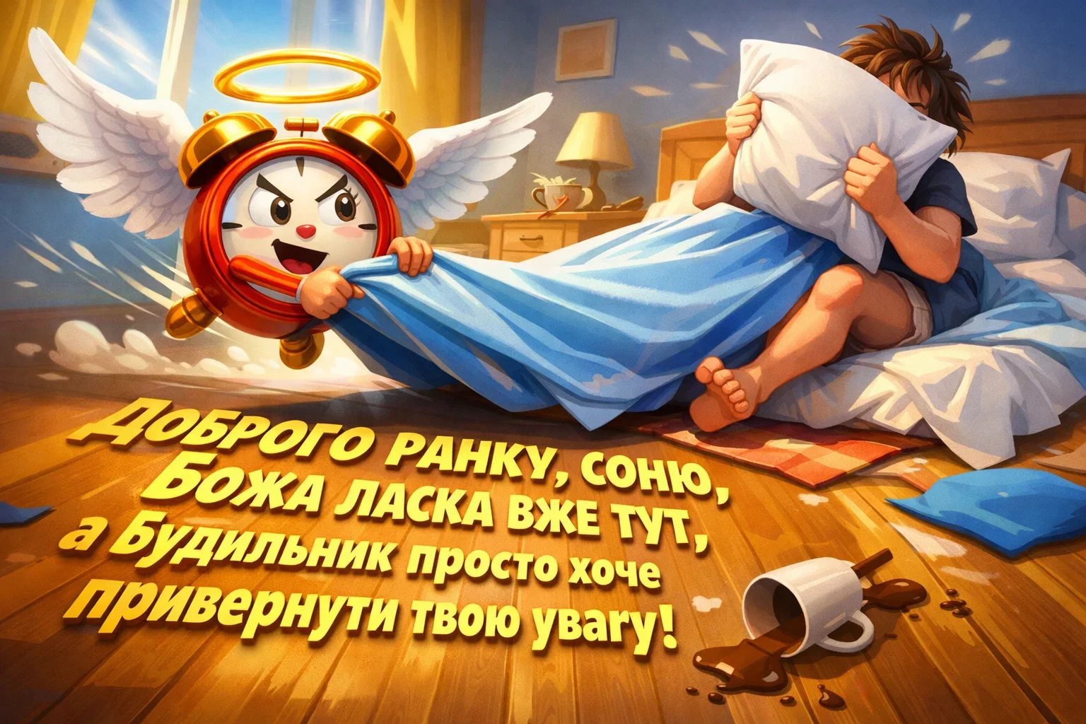 Доброго ранку та Божого благословення: душевні листівки та теплі побажання для гарного дня