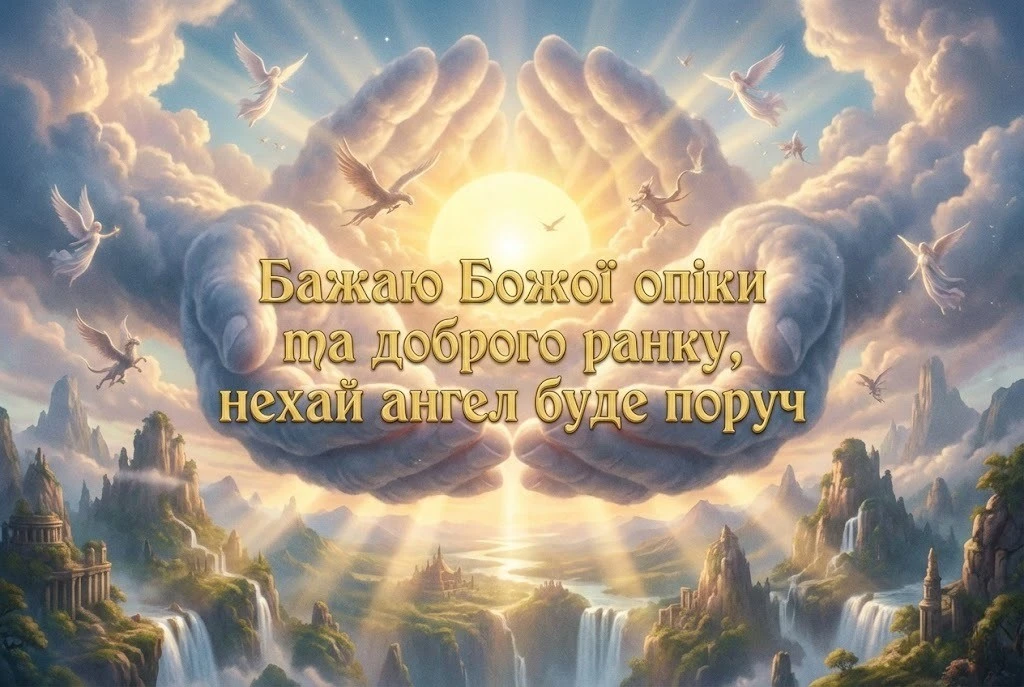 Доброго ранку та Божого благословення: душевні листівки та теплі побажання для гарного дня