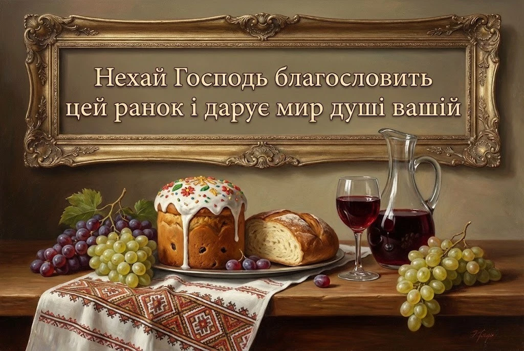Доброго ранку та Божого благословення: душевні листівки та теплі побажання для гарного дня