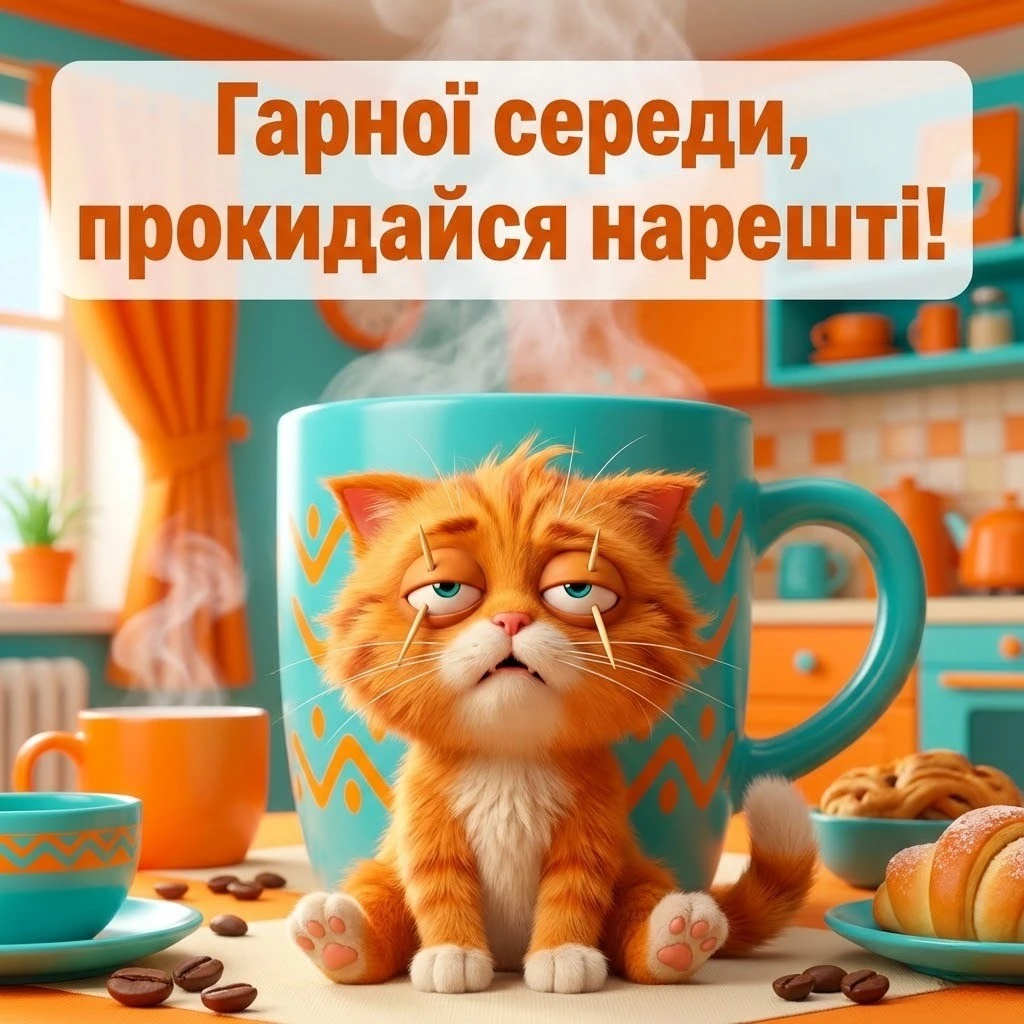 Гарної середи: прикольні вітання для гарного настрою