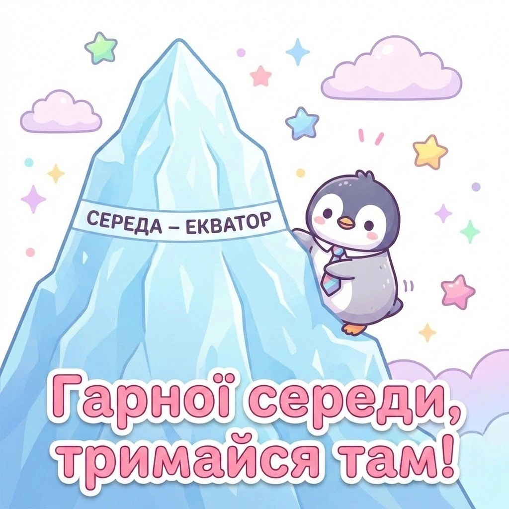 Гарної середи: прикольні вітання для гарного настрою