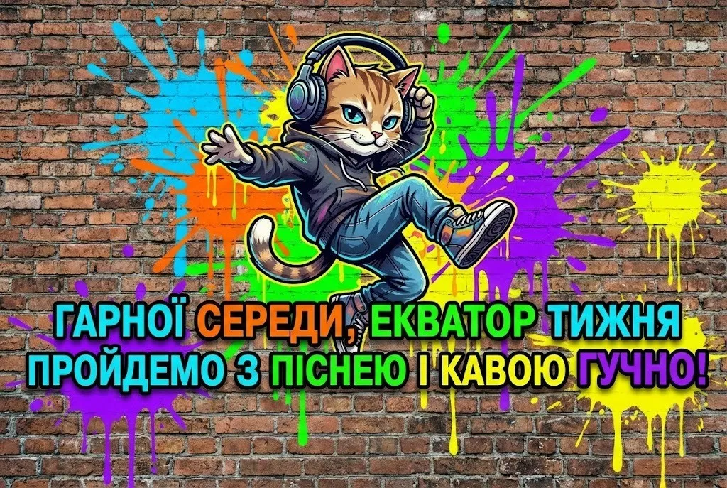 Гарної середи: прикольні вітання для гарного настрою