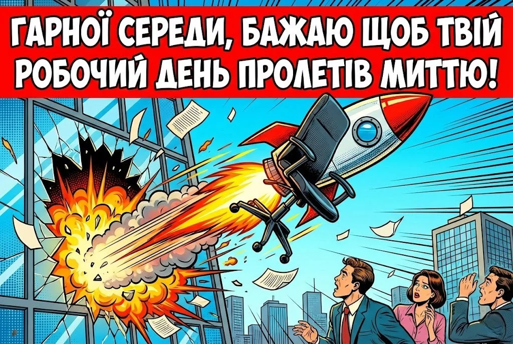 Гарної середи: прикольні вітання для гарного настрою