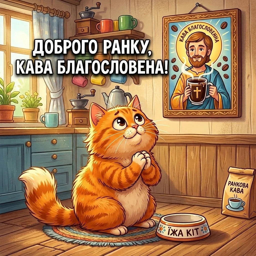 Доброго ранку: душевні листівки з благословеннями та світлими побажаннями